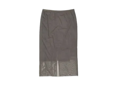 Acne Studios Mesh Skirt "Anthracite Grey"