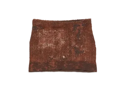 Acne Studios Mini Woven Skirt "Last Brown"
