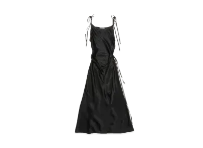 Acne Studios Satin Dress "Black"