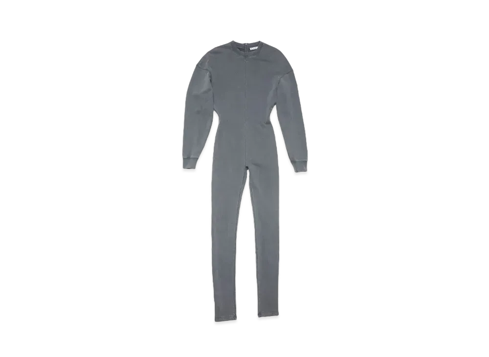 Acne Studios Fleece Jumpsuit "Anthracite Grey"