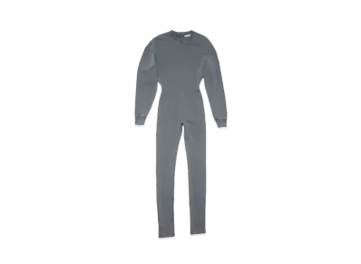 Acne Studios Fleece Jumpsuit "Anthracite Grey"