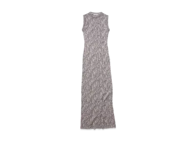 Acne Studios Jacquard Knit Dress "Dark Gray"