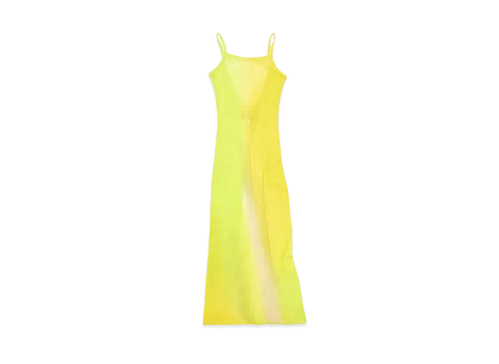 Acne Studios Strap Dress "Acid Yellow"
