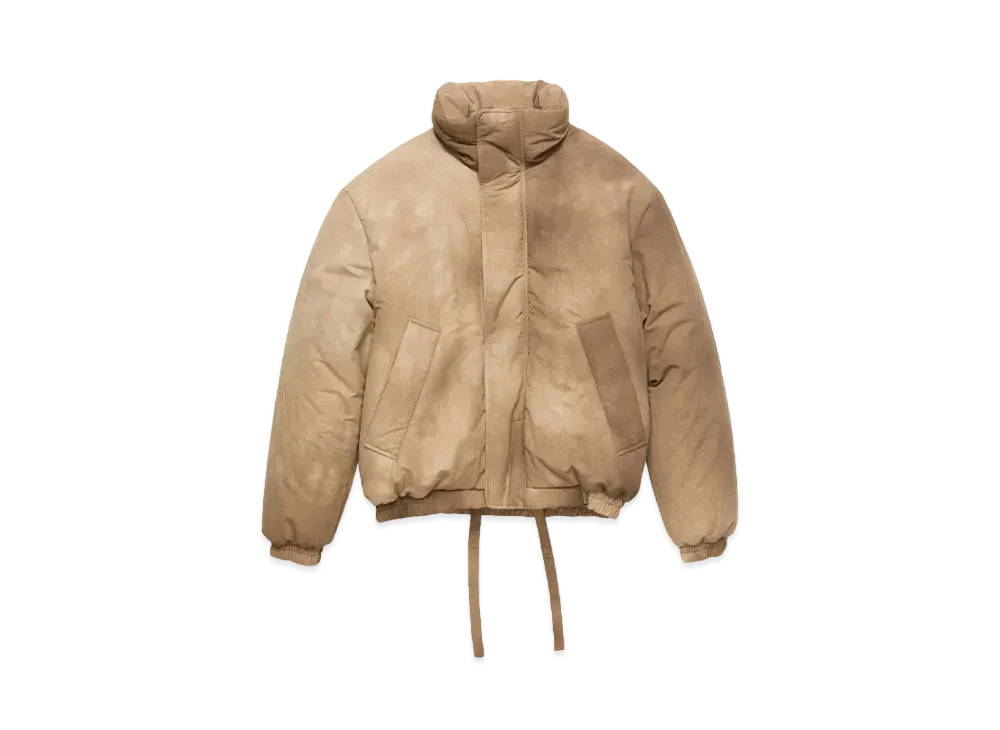 Acne Studios Dye Puffer Jacket "Camel Beige"