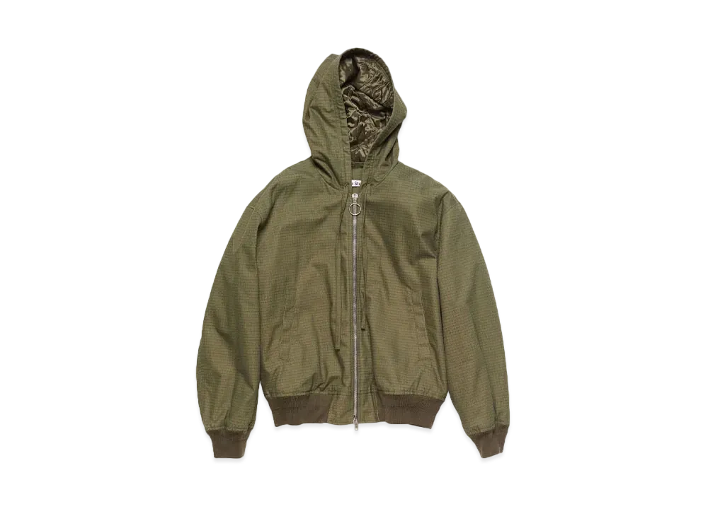 Acne Studios Ripstop Padded Jacket "Olive Green"