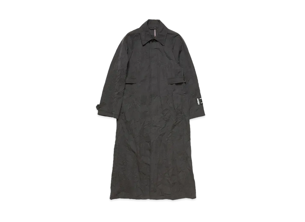 Acne Studios Crinkle Trench Coat "Dark Gray"