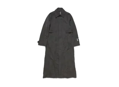 Acne Studios Crinkle Trench Coat "Dark Gray"