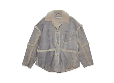 Acne Studios Shearling Jacket "Taupe Gray"