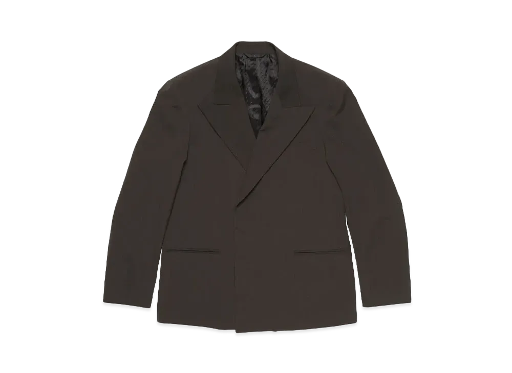 Acne Studios Regular Fit Suit Jacket "Cocoa Brown"