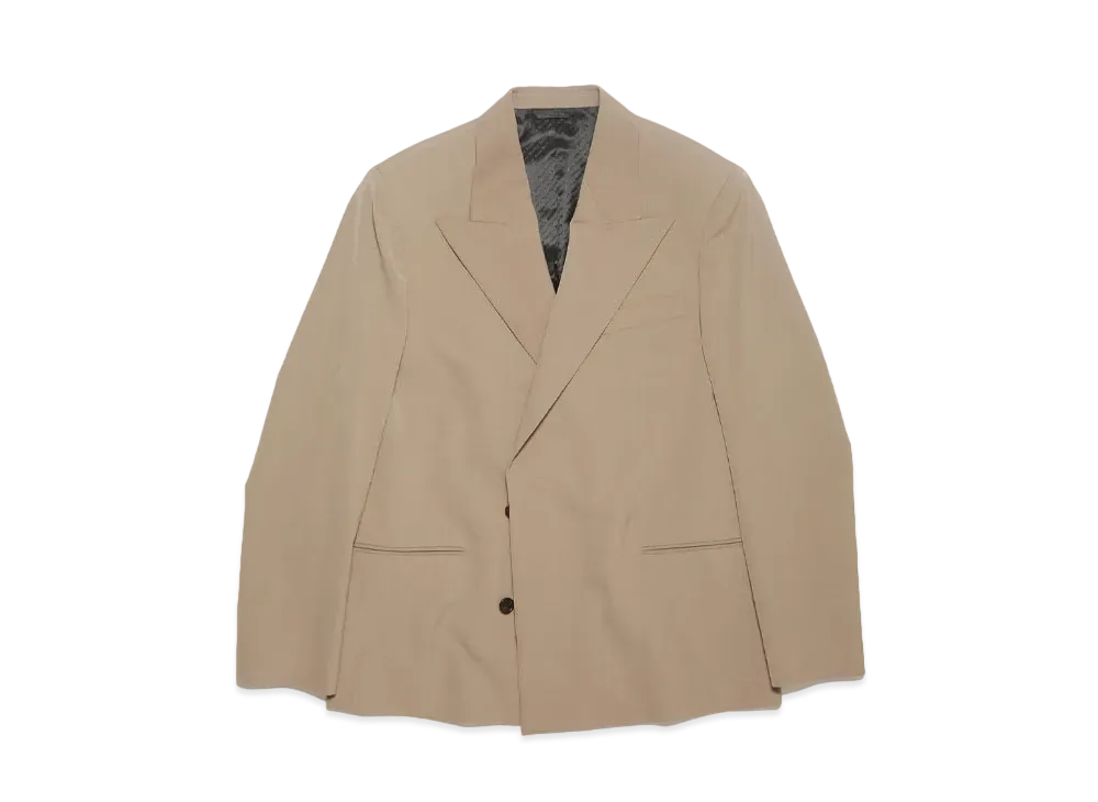 Acne Studios Regular Fit Suit Jacket "Mud Grey"