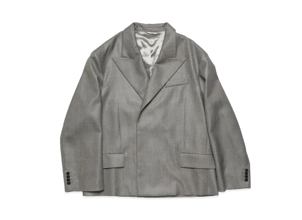 Acne Studios Relaxed Fit Suit Jacket "Vintage Grey Melange"