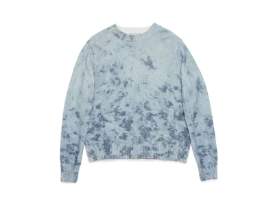 Acne Studios Jumper Acid Print "Navy/Pale Blue"