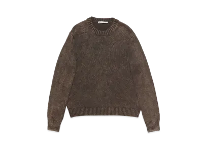 Acne Studios Acid Wash Sweater "Coffee Brown"