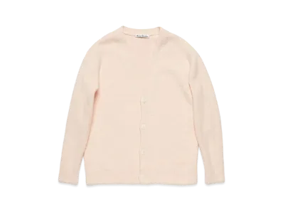 Acne Studios Wool Blend Cardigan "Light Pink"