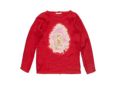 Acne Studios Crinkle Sweater "Red"
