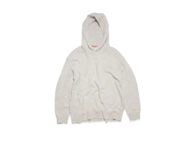 Acne Studios Wool Cashmere Hoodie "Light Grey Melange"