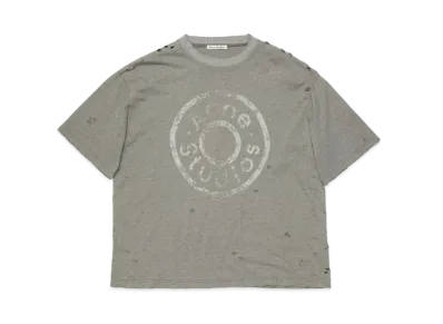 Acne Studios Logo T-Shirt - Relaxed Fit "Moss Green"