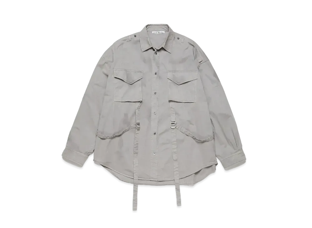 Acne Studios Button-Up Shirt "Mid Grey"