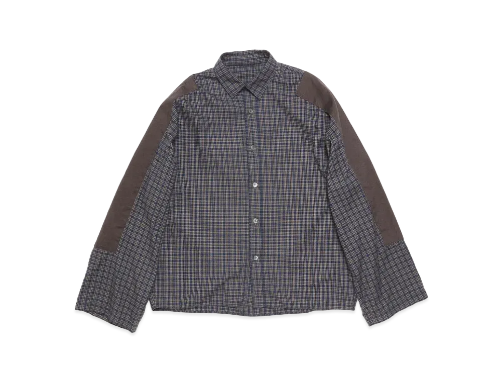 Acne Studios Check Button-Up Shirt "Black/Navy"