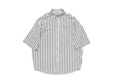 Acne Studios Striped Button-Up Shirt "Black/White"