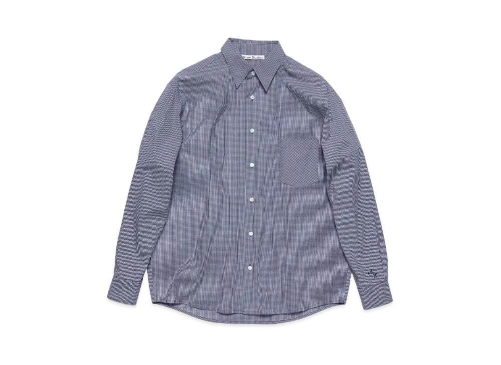 Acne Studios Long Sleeve Shirt "Navy"