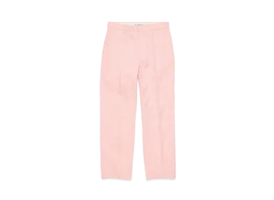 Acne Studios Twill Cotton Blend Trousers "Pale Pink"