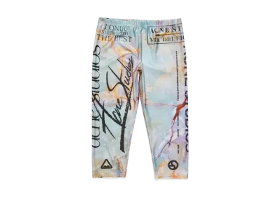 Acne Studios Printed Trousers "Pastel Green"