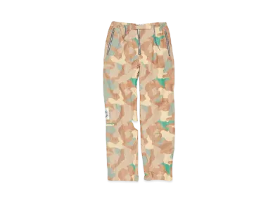 Acne Studios Satin Print Trousers "Orange/Green"