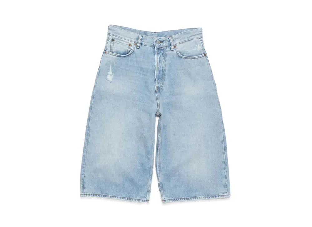Acne Studios Denim Shorts - Loose Fit "Light Blue"