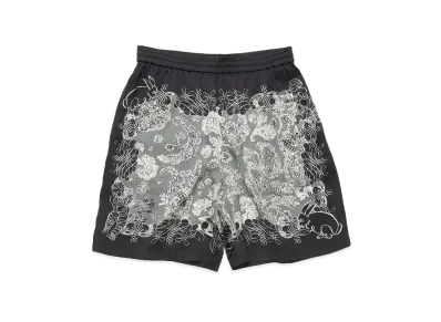 Acne Studios Print Short Pants "Black/Ecru"