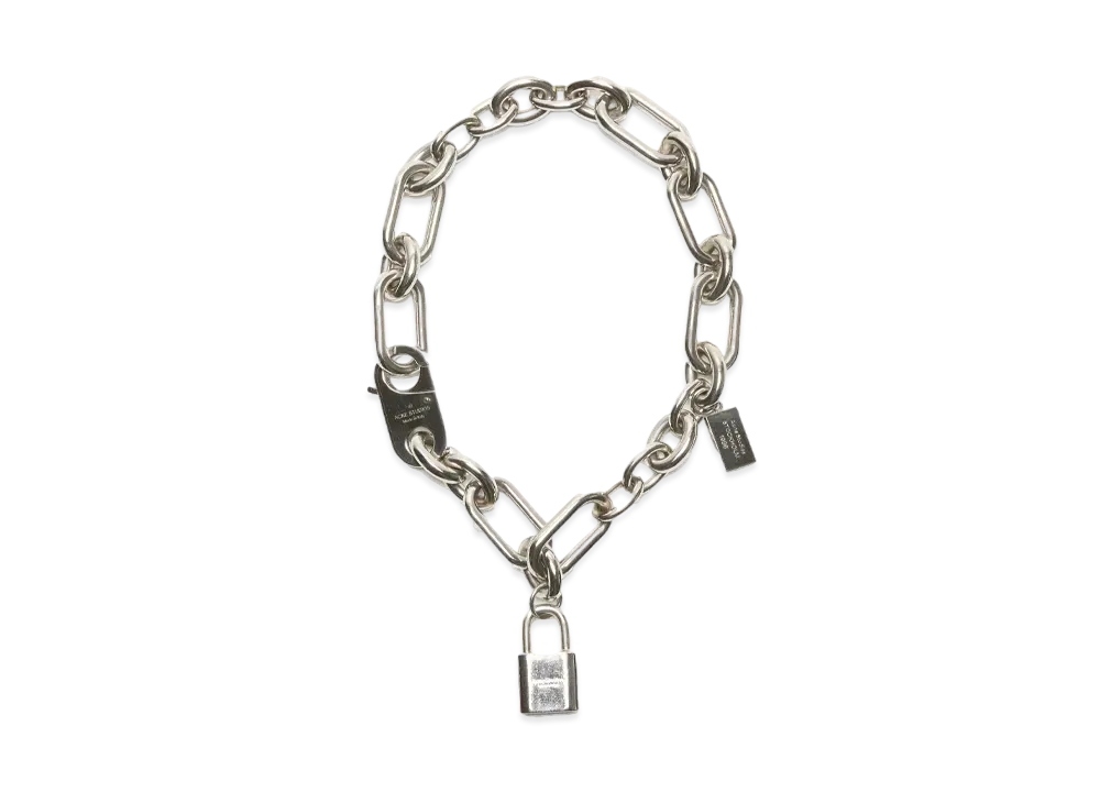 Acne Studios Padlock Chain Bracelet "Silver"