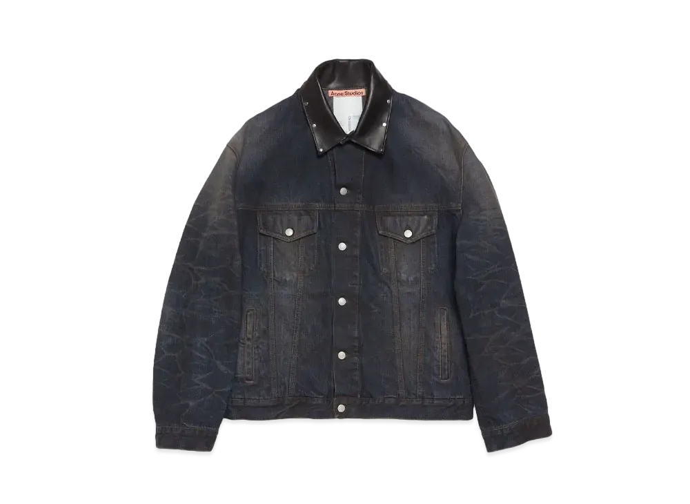 Acne Studios Denim Jacket - Oversized Fit "Dark Blue"