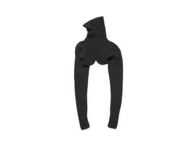 Acne Studios Cropped High Neck Knit "Anthracite/Grey"