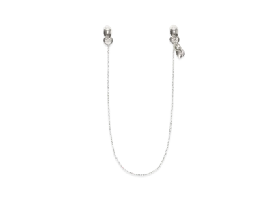 Acne Studios Chain Earrings "Silver"