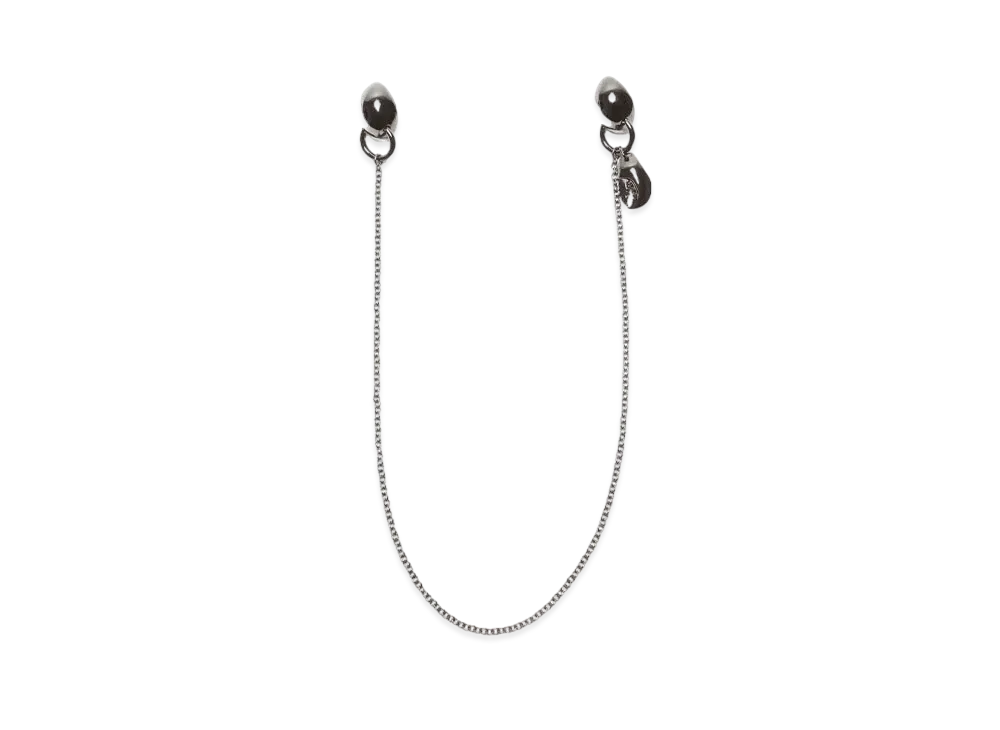 Acne Studios Chain Earrings "Black"