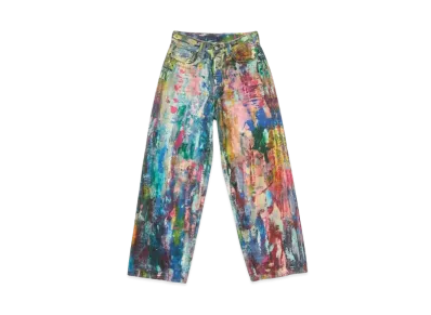 Acne Studios Baggy Fit Jeans - 1981F "Blue/Multi"