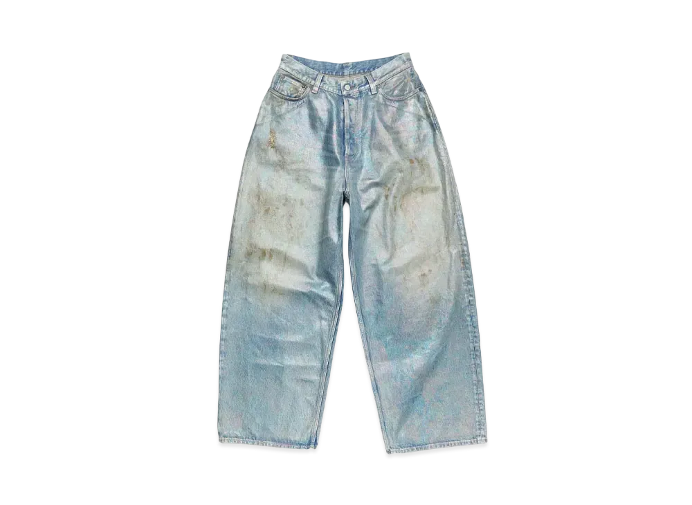 Acne Studios Super Baggy Fit Jeans - 2023 "Mid Blue"