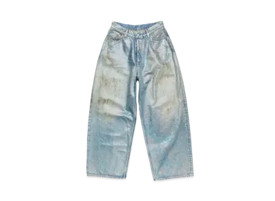 Acne Studios Super Baggy Fit Jeans - 2023 "Mid Blue"