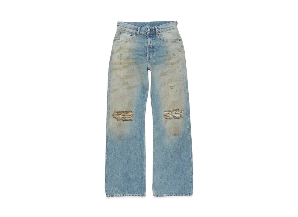 Acne Studios Loose Fit Jeans - 2021F "Mid Blue"