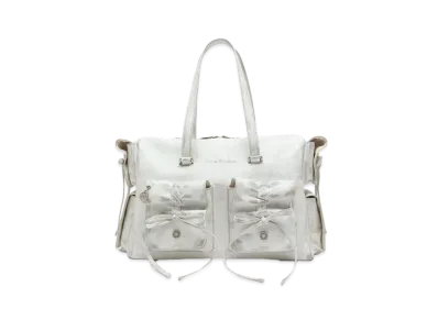 Acne Studios Multi-Pocket Tote Bag "White/Grey"