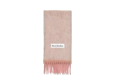 Acne Studios Wool Mohair Scarf - Narrow "Dusty Pink"