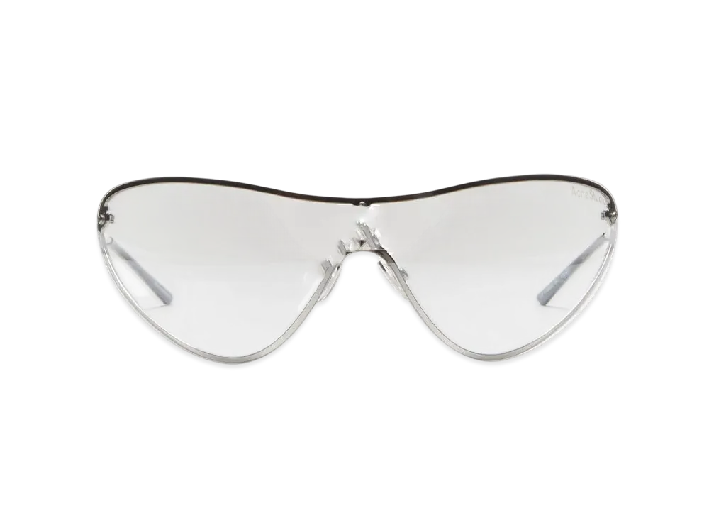 Acne Studios Metal Frame Sunglasses "Clear/Silver"