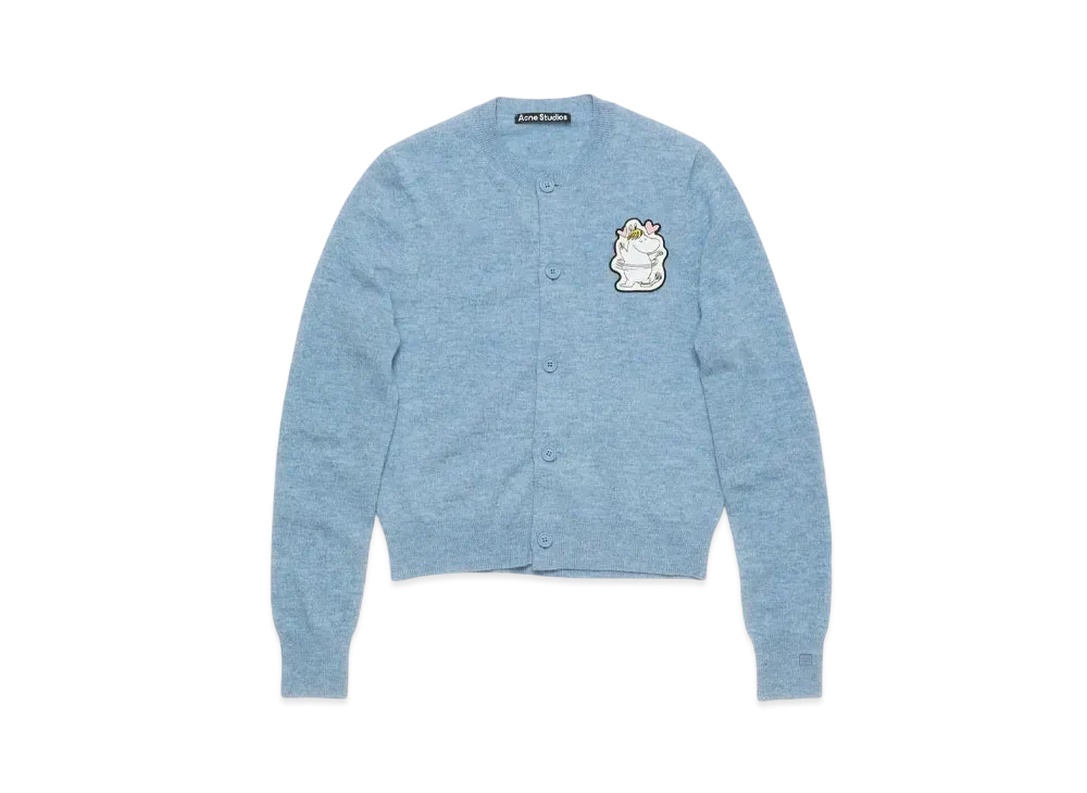 Acne Studios x Moomin Cardigan "Steel Blue"