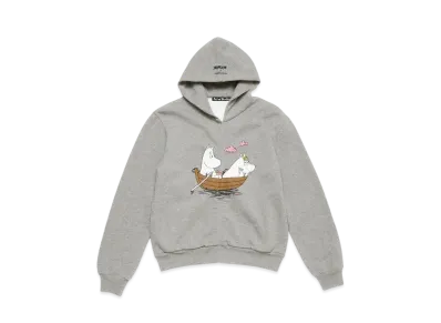 Acne Studios x Moomin Hooded Zipper Sweater "Light Grey Melange"