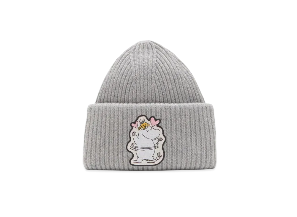 Acne Studios x Moomin Wool Beanie "Light Grey Melange"