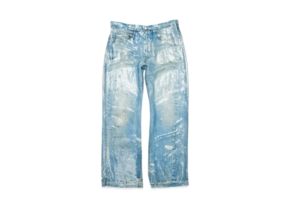 Acne Studios Super Baggy Fit Jeans - 2023F "Light Blue"