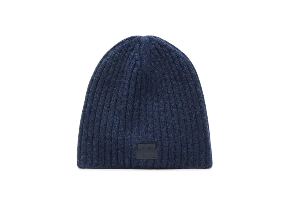 Acne Studios Knitted Beanie "Navy Melange"