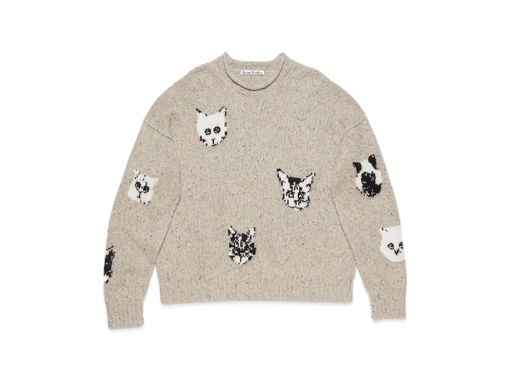 Acne Studios Jacquard Jumper "Beige"