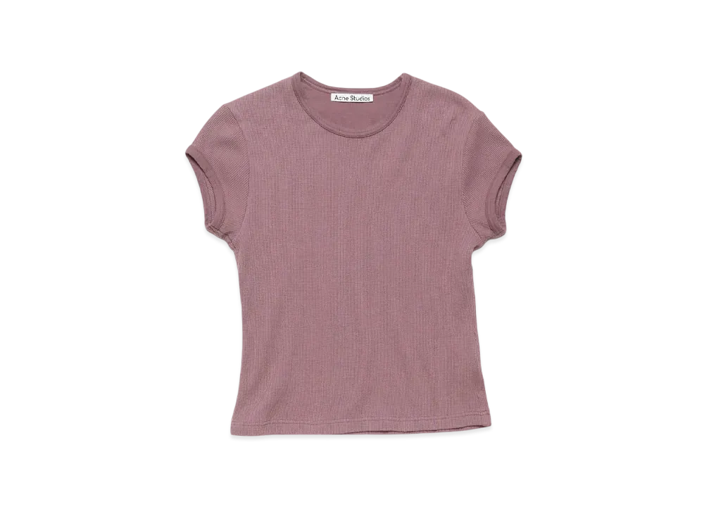 Acne Studios T-Shirt - Fitted Unisex Fit "Pink"