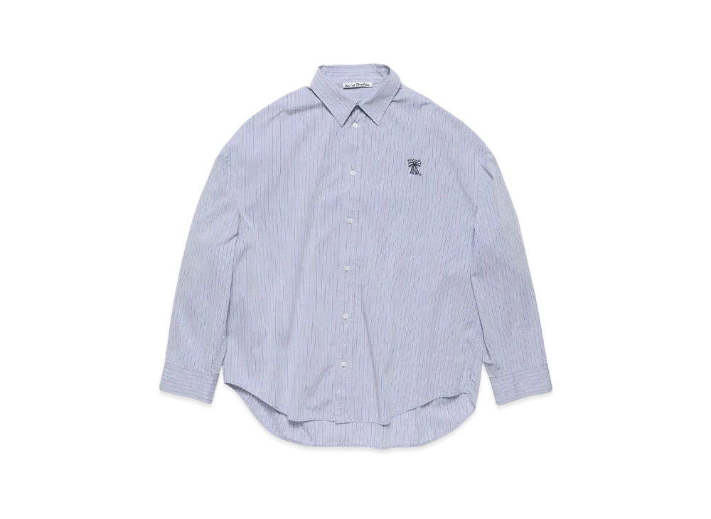 Acne Studios Button-Up Shirt "Blue/Black"